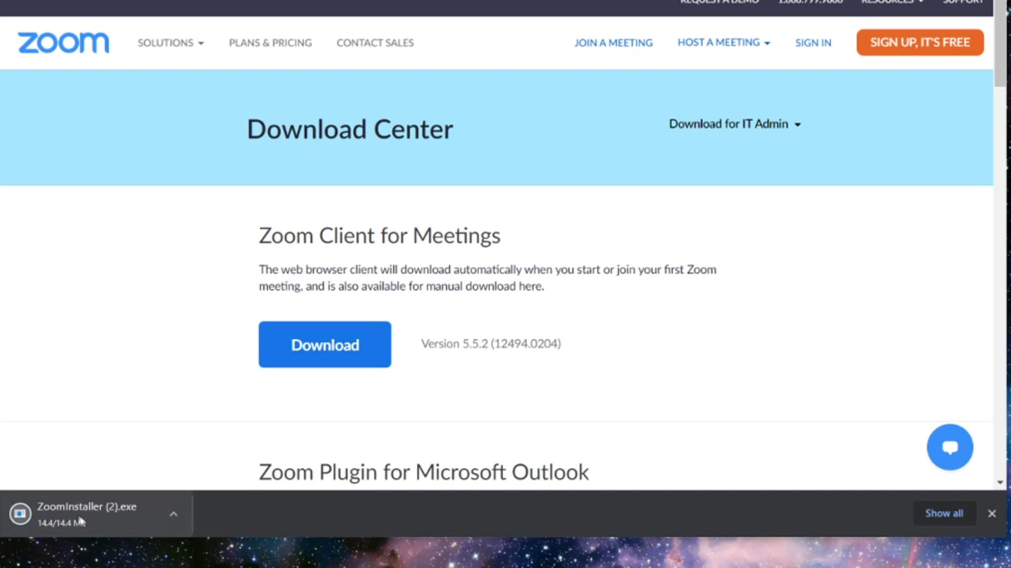 2. Important!!! Update Zoom